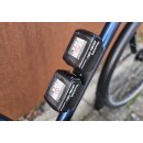 Fahrrad mit Hinterradmotor und Makita oder Bosch-Akkus