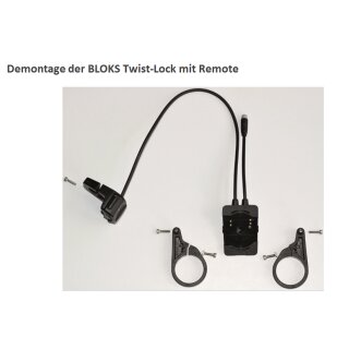 Twist-Lock Neodrives Z20 - mit Remote - 1591919 - ohne Lenkerbef. - ACHTUNG - neuer gr&uuml;ner Stecker